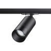 Св-к трековый однофазный двухжильный IP20 GU10 9W 220V SLIM черный NOVOTECH