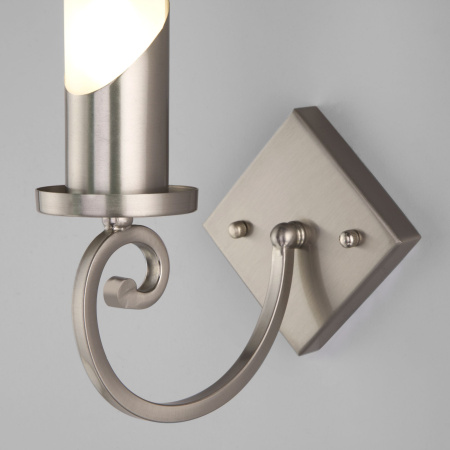 Классическое бра 1*E14 60Вт никель IP20 Banci (60117/1 никель) Eurosvet