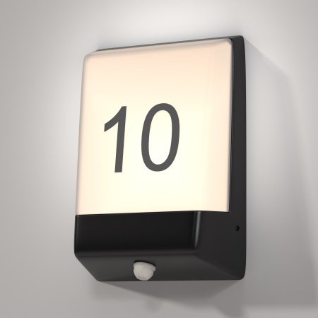 Настенный светильник (бра) 9Вт 3000К Графит IP44 Row O448WL-L9GF3KSR Outdoor Maytoni