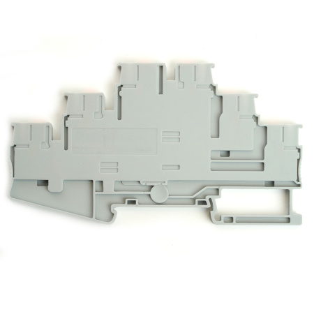 Зажим пружинный, 6-проводной проходной ЗНИ - 2,5, JXB PT 2,5, серый LD579-1-25 STEKKER