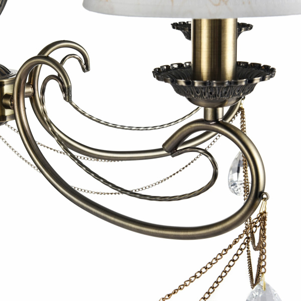 Люстра 5*E14 40Вт Бронза IP20 Brossard FR2904-PL-05-BZ Freya