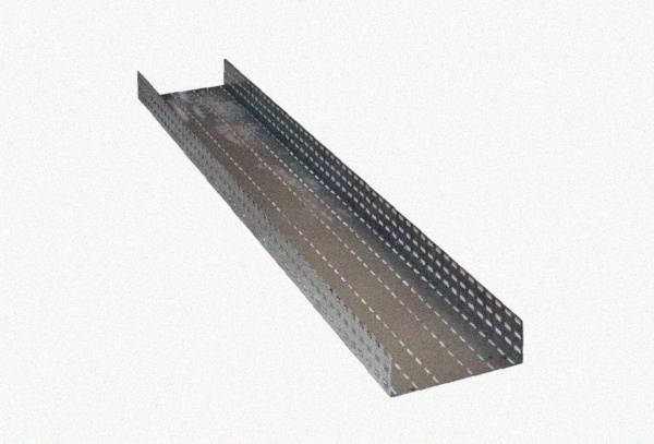Лоток перфорированный ЛМ 400х50х2000 УТ1,5, оцинкованный лист S1,5