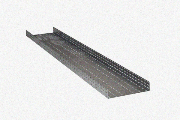 Лоток глухой ЛМГ 400х50х2000 УХЛ1, оцинкованный лист, S1,0