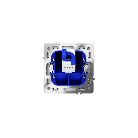 Розетка компьютерная встраиваемая Voltum S70 RJ45 КАТ.6, (белый матовый)