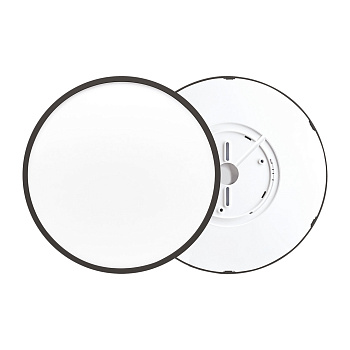 18-134 Светильник светодиодный, накладной, SPIN, 28Вт, 230В/50Гц, 2800лм, 6500К, IP40, ø300х25, круг, черный, монтажная платформа в комплекте Apeyron