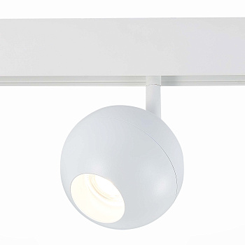Магнитный трековый светильник Белый LED 1*12Вт 4000К 680Lm Ra>80 36° IP20 L120xW100xH195 48В ST354.546.12 ST LUCE