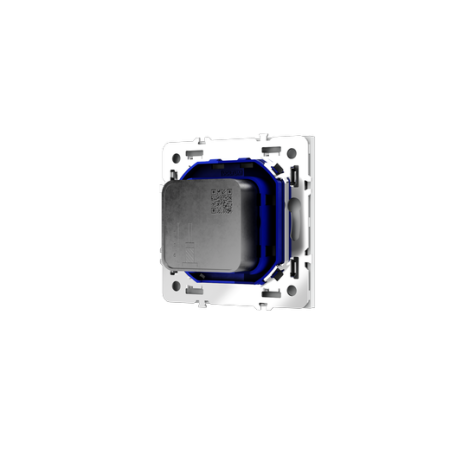 Розетка телевизионная встраиваемая Voltum S70 оконечная TV+SAT, (белый матовый)