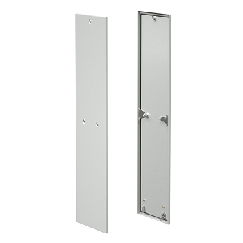 Панель боковая для напольных 19" IT-корпусов ДКС серии CQE, 2 шт, 2200х600, RAL7035 DKC