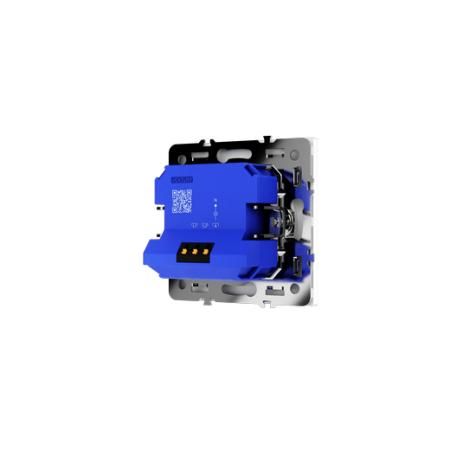 Светорегулятор встраиваемый Voltum S70 поворотно-нажимной 600 Вт, (белый матовый)