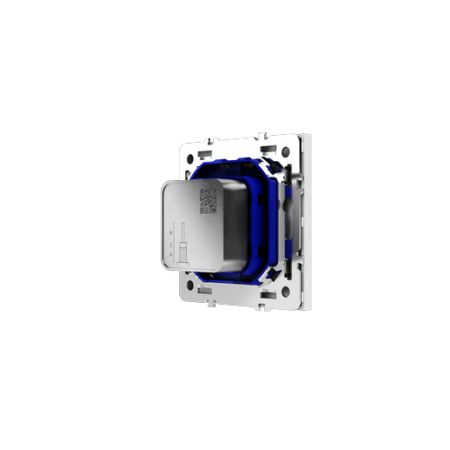 Розетка телевизионная встраиваемая Voltum S70 оконечная TV+SAT, (белый матовый)