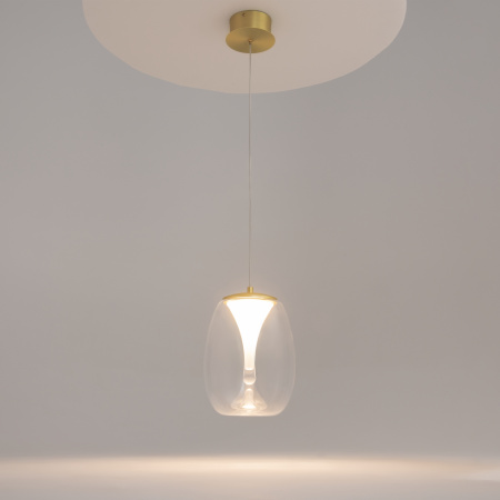 Подвесной светильник LED 7Вт Золото IP20 Splash MOD282PL-L8G3K1 Maytoni