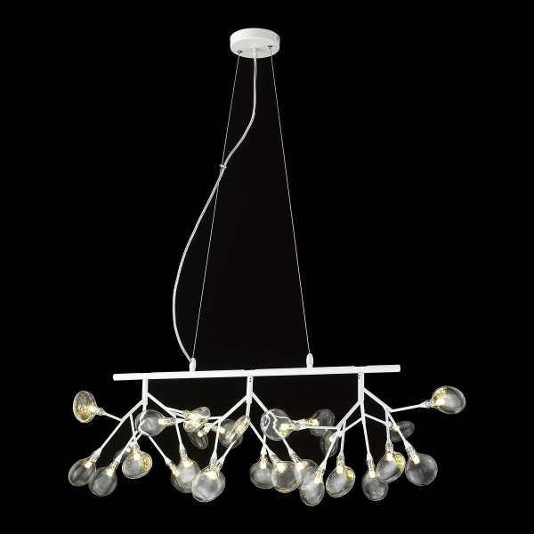 Люстра подвесная Белый/Прозрачный G4 27*1,5Вт WE241.27.003 WERTMARK