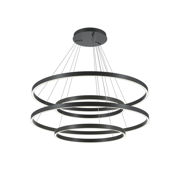 Подвесной светильник LED 165Вт Черный IP20 Rim MOD058PL-L174BK Maytoni