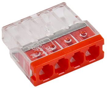 Строительно-монтажная клемма СМК 772-204 компактная IEK