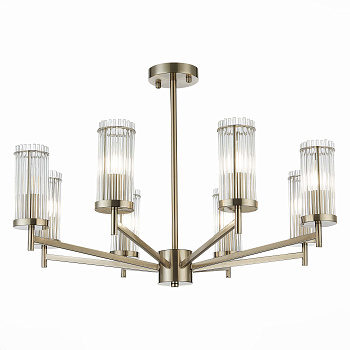 Люстра потолочная Никель/Прозрачный E14 8*60Вт SL1233.102.08 ST LUCE