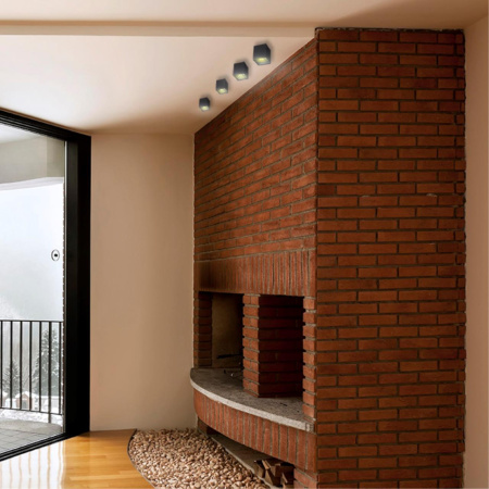 Накл.св-к IP20 LED 4000К 10W 200-260V RECTE черный NOVOTECH