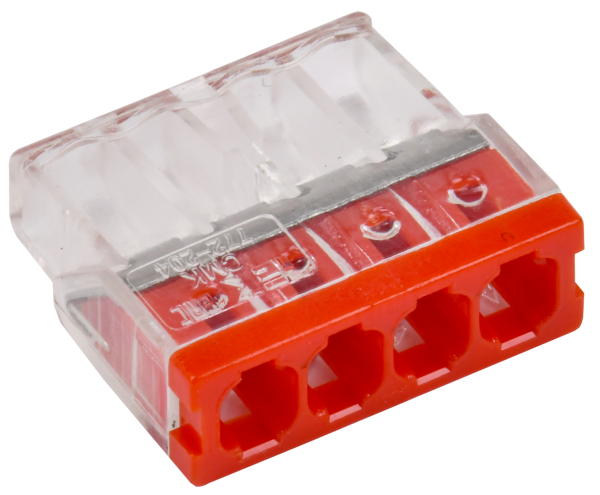 Строительно-монтажная клемма СМК 772-204 компактная IEK