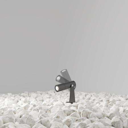 Ландшафтный светильник 2Вт 3000К Графит IP65 Bern O050FL-L2GF3K Outdoor Maytoni