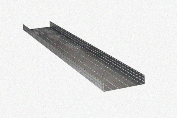 Лоток глухой ЛМГ 400х100х3000 УХЛ1, оцинкованный лист, S1,0