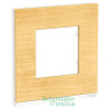 Unica Pure Рамка горизонтальная 1 пост . клен/белый IP21 Schneider Electric