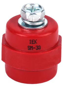 Изолятор SM30 (М8) силовой с болтом IEK