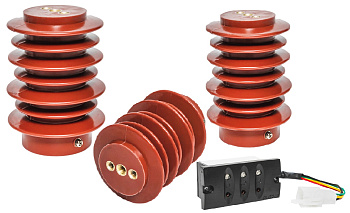 Комплект индикации высокого напряжения КИВН12-130/95-02 УХЛ2 6 кВ Stingray EKF