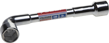 Ключ торцовый "Мастер" двухсторонний L-образный, проходной, 22мм ЗУБР