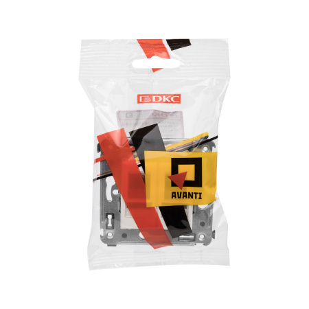 Компьютерная розетка RJ-45 в стену, кат.5e двойная экранированная, "Avanti", "Белое облако" DKC