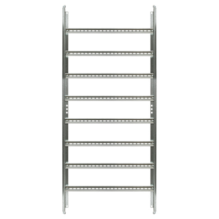 Шасси с дин-рейками на 224 модуля для 140,65,27 "Гранит" PROxima EKF