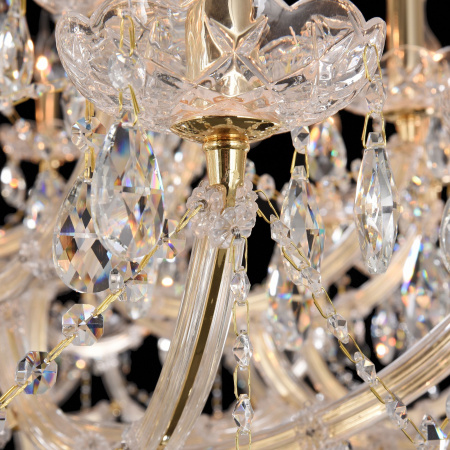 Люстра 56*E14 40Вт Золото IP20 Erna DIA880-PL-56-G Maytoni