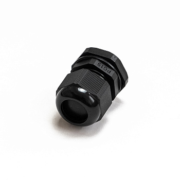 Сальник PG 19 (IP68) d отверстия 12-16 мм черный (2 шт/уп) Промрукав