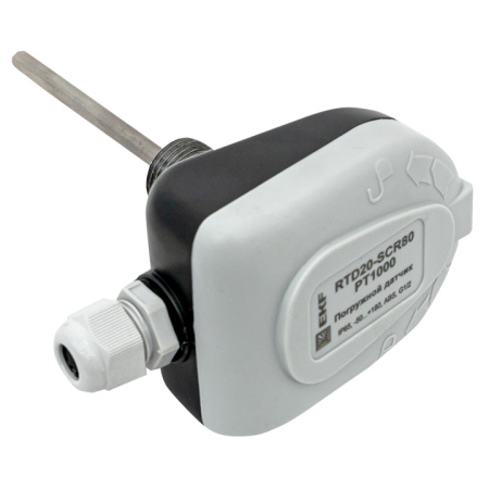 Ввинчиваемый датчик температуры 80 мм RTD20-SCR80-PT1000 EKF