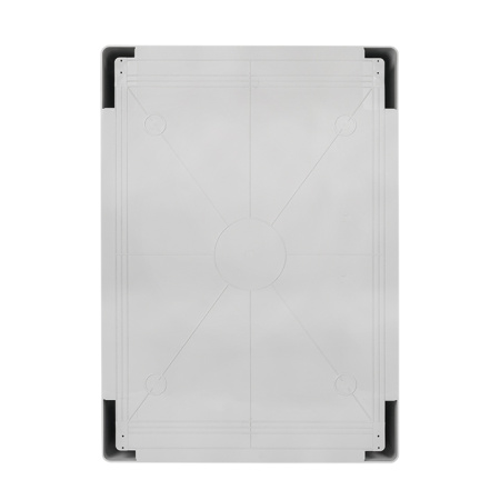 Щит пластиковый с монтажной платой прозр, дверь 600х400х200 мм IP65 PROxima EKF