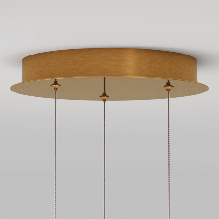 Подвесной светильник 3*LED 18Вт Латунь IP20 Sapphire MOD293PL-L18BS3K Maytoni