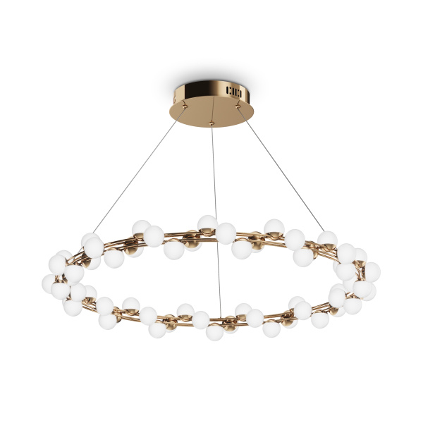 Подвесной светильник LED 68Вт Золото IP20 Tessara MOD081PL-L60G3K Maytoni