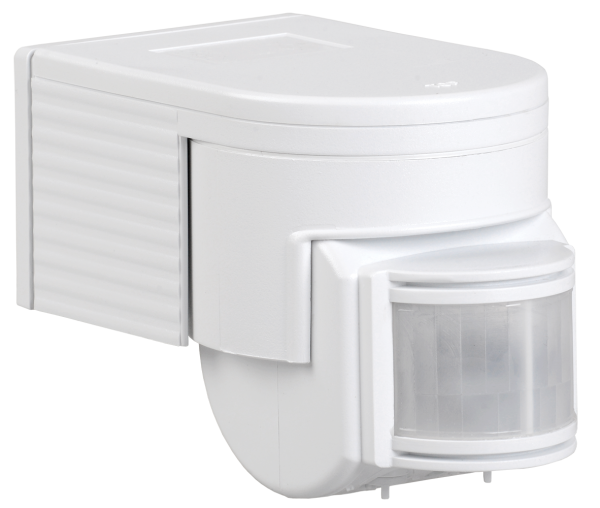 Датчик движения ДД-012 1100Вт 180град 12м IP44 белый IEK