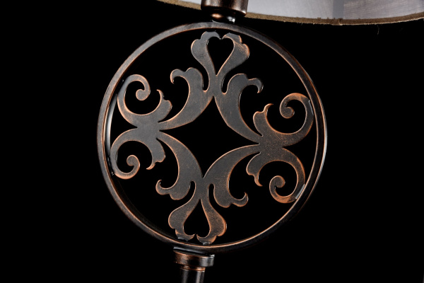 Торшер 1*E27 40Вт Коричневый IP20 Rustika H899-00-R Maytoni