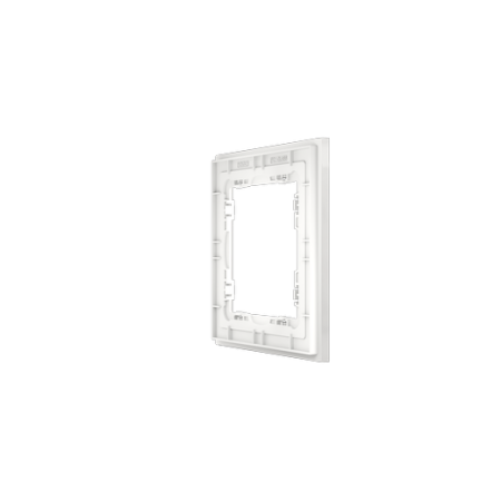 Рамка стеклянная Voltum S70 на 1 пост, (белый, матовый, стекло)