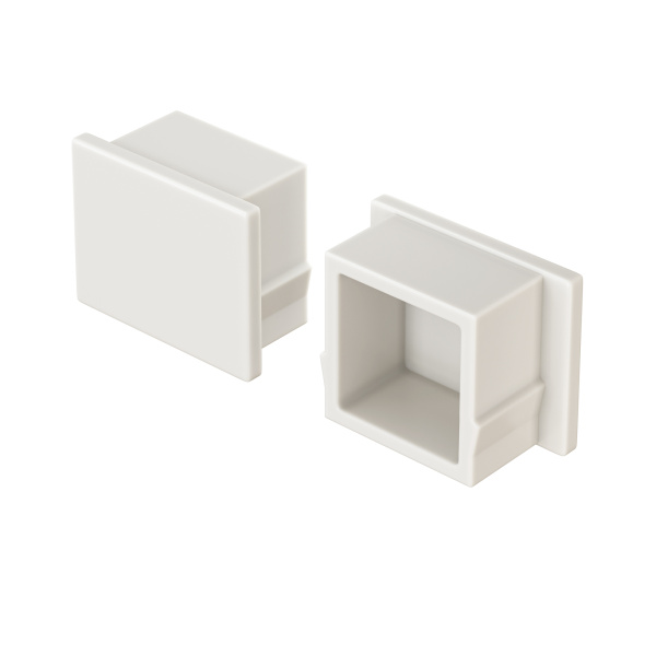 Комплект заглушек (для профиля ALM005S-2M) 10шт. Хром (ALM005EC) Technical Maytoni