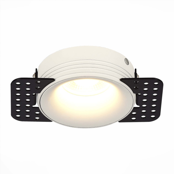 Светильник встраиваемый Белый GU10 1*50Вт IP20 D78xH30 165-265В Без ламп ST218.558.01 ST LUCE