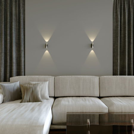 Настенный светодиодный светильник 3Вт 4000К сталь, черный IP20 Steel (a055629) Elektrostandard