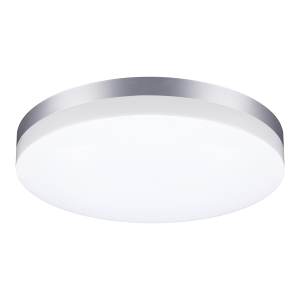 Св-к ландшафтный св/д IP54 LED 4000К 40W 220V OPAL серебро NOVOTECH