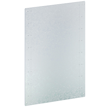 Монтажная плата для шкафов Conchiglia В=910/940/1840 мм, Ш=580 мм (для всей высоты шкафа 1840 мм необходимо 2 шт) DKC