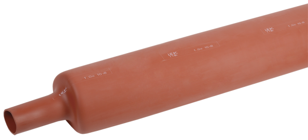 Трубка термоусаживаемая ТТШс 120/50 10кВ 2,5:1 красная (1м) IEK