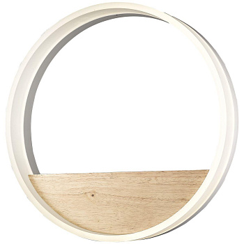 Светильник настенный Белый/Бежевый LED 1*24Вт WE440.01.001 WERTMARK