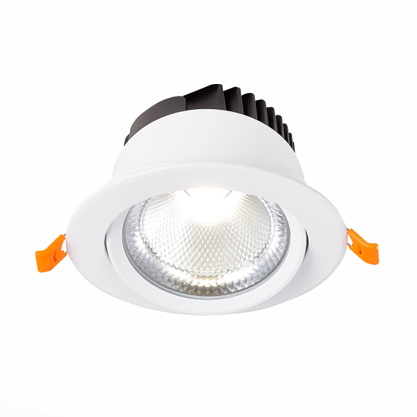 Светильник встраиваемый Белый LED 1*15Вт 4000К 1 125Lm Ra80 36° IP20 D109xH65 220-240В ST211.548.15.36 ST LUCE
