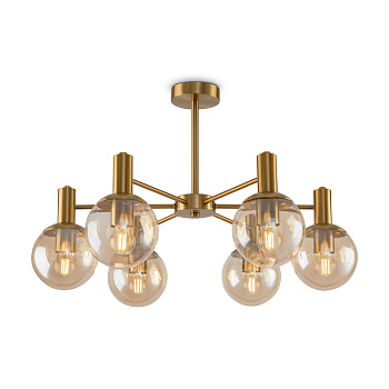 Люстра 6*E27 60Вт Латунь IP20 Globo FR5175PL-06BS Freya