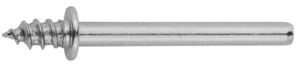 Оправка для фетровых кругов, d 3,2, L 40 ЗУБР