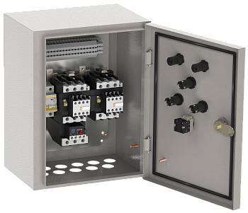 Ящик упр. РУСМ5410-2874 реверс. 1 фидер 6А IP54 IEK