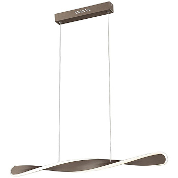 Светильник подвесной Кофейный/Кофейный LED 1*36Вт WE442.01.603 WERTMARK